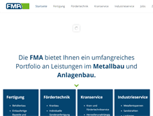 Tablet Screenshot of fma-freital.de